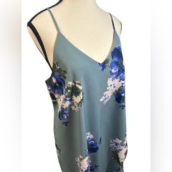 Free People Blue Floral Slip Dress - Picture 6 of 8